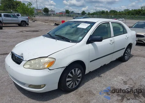 2006 Toyota Corolla Ce from USA, damaged, VIN JTDBR32E560072488